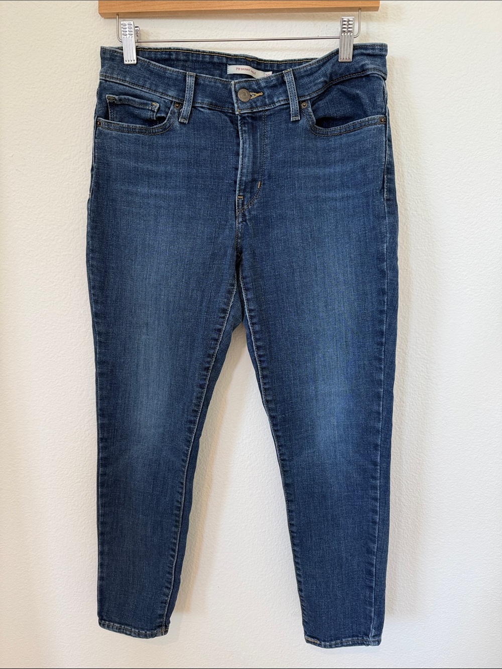 Levi's 711 Skinny Ankle Women's Dark Blue Jeans 29